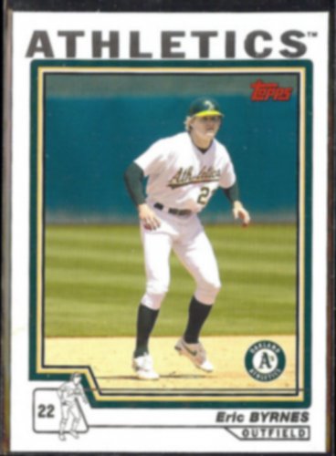 ERIC BYRNES 2004 Topps #263.  A's
