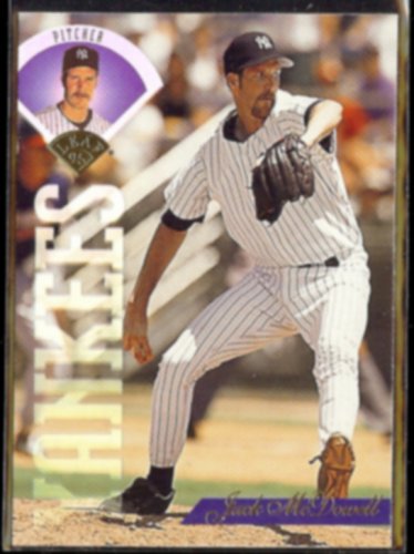 JACK McDOWELL 1995 Leaf #399.  YANKEES