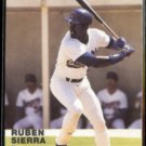 RUBEN SIERRA 1990 Star Action Superstars #7 of 14.  RANGERS