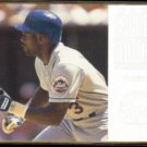 CARL EVERETT 1996 Fleer Rookie Sesation Insert #5 of 15.  METS