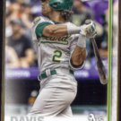 KHRIS DAVIS 2019 Topps RBI #RBI-5.  A's