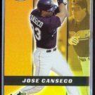 JOSE CANSECO 2000 Bowman's Best #57.  RAYS