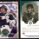JOSE CANSECO (2) 1998 Leaf #109.  MARINERS