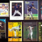 KEVIN BROWN (8) Card Lot w/ Rookie / Premiums + Insert.  4-Teams.