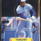GEORGE BELL 1987 Leaf Fold Out N#OB.  BLUE JAYS