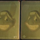 INDIANS (2) 1992 Upper Deck Logo GOLD Holograms.  CLEVELAND