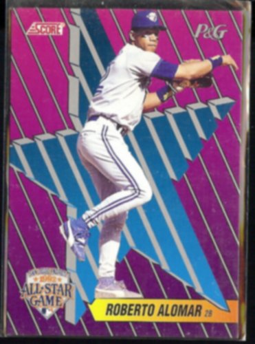 ROBERTO ALOMAR  1992 Score P&G Insert #3/18.  BLUE JAYS