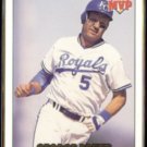 GEORGE BRETT 1992 Donruss MVP McD's Insert #3 of 26.  ROYALS