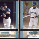ICHIRO (2) 2002 Upper Deck Spotlights #90 + #91.  MARINERS