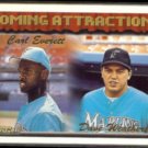 CARL EVERETT 1994 Topps Coming Attractions GOLD Insert #781.  MARLINS