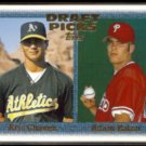 ERIC CHAXEZ 1997 Topps Draft #479.  A's