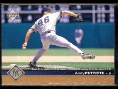 ANDY PETTITTE 1997 Upper Deck #122.  YANKEES