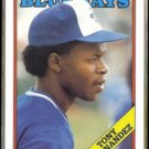 TONY FERNANDEZ 1988 Topps #290.  BLUE JAYS