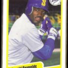 HAROLD REYNOLDS 1990 Fleer #524.  MARINERS