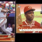 REGGIE SANDERS (2) 1993 Ultra #36.  REDS