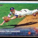 ANDRELTON SIMMONS 2015 Topps #651.  BRAVES