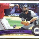 CHRIS IANNETTA 2011 Topps #560.  ROCKIES
