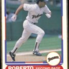 ROBERTO ALOMAR 1989 Score Young Superstar Glossy #28.  PADRES