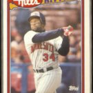 KIRBY PUCKETT 1990 Topps Hills Hit Men #27.  TWINS