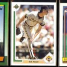 -BOB KIPPER (3) Card Lot (1990 + 1992).  PIRATES