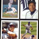 LOU WHITAKER (4) Card Lot (1991 + 1993).  TIGERS