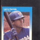 LARRY PARRISH 1987 Fleer Mini #81.  RANGERS