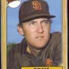 GRAIG NETTLES 1987 Topps #205.  PADRES