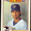 PAUL MOLITOR 1989 Topps All Star Glossy #3 of 22.  BREWERS