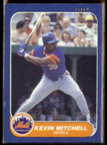 KEVIN MITCHELL 1986 Fleer Update #U-76.  METS