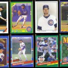 RYNE SANDBERG (8) Card Lot (1990 - 1993).  CUBS