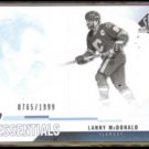LARRY McDONALD 2010 UD SP Authentic Essentials #'d Insert 0765/1999.  FLAMES
