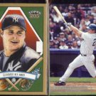 JASON GIAMBI 2003 Topps 205 #8 + 2003 Stadium Club #85.  YANKEES