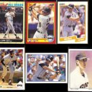 WILL CLARK (6) Card Lot (1989 - 1991).  GIANTS