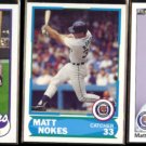 MATT NOKES (3) Card Lot Lot (1988 - 1990).  TIGERS
