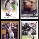 FRANK THOMAS (4) Card Lot (2002 - 2004).  WHITE SOX
