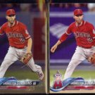 ANDRELTON SIMMONS 2018 Topps Chrome #97 + 2018 Topps sister #15.  ANGELS