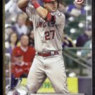 MIKE TROUT 2017 Bowman #100.  ANGELS