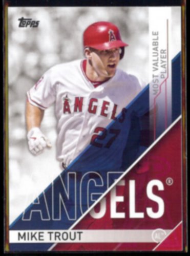 MIKE TROUT 2017 Topps MVP Insert #MVP-1.  ANGELS