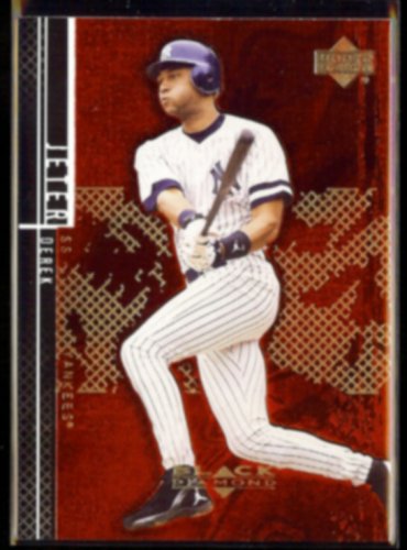 DEREK JETER 2001 Upper Deck Black Diamond #40.  YANKEES