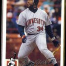 KIRBY PUCKETT 1994 Upper Deck CC Silver Signature Insert #425.  TWINS