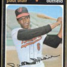 PAUL BLAIR 1971 Topps 53.  ORIOLES