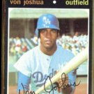 VON JOSHUA 1971 Topps #57.  DODGERS