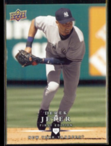 DEREK JETER 2008 Upper Deck 1st Edition #248.  NY YANKEES