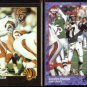 BOOMER ESIASON 1992 Edge #19 + 1993 Edge #154.  BENGALS