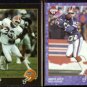 ANDRE REED 1992 Edge #9 + 1993 Edge #15.  BILLS
