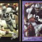 RONNIE LOTT 1992 Edge #77 + 1993 Edge #157.  RAIDERS