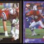 EUGENE CHUNG 1992 Edge #191 + 1993 Edge #131.  PATRIOTS
