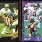 STEVE YOUNG 1992 Edge #152 + 1993 Edge #225.  49ers