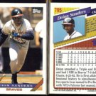 DEION SANDERS (2) 1993 Topps #795. BRAVES