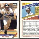 DEION SANDERS (2) 1993 Topps #795. BRAVES